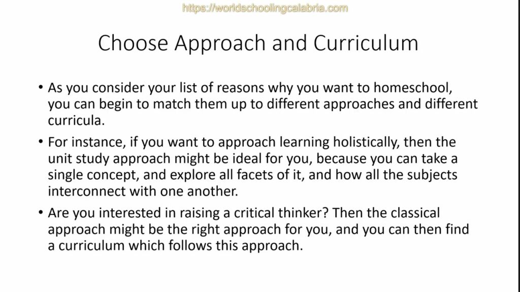 Video 09: How to Find the Right Curriculum