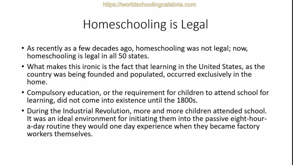 Video 04: Is Homeschooling Legal?