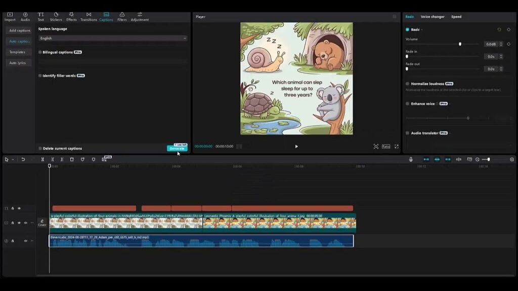 11  How to make a quiz video in capcut